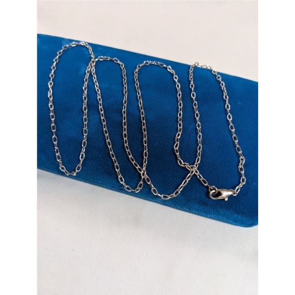 EXTRA LENGTH 30" STERLING SILVER CHAIN NECKLACE