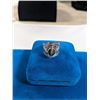 Image 1 : VINTAGE 925 STERLING SILVER RING, SIZE 8