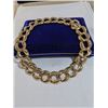 Image 1 : VINTAGE LINK CHAIN CHOKER NECKLACE