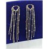 Image 2 : PAIR OF 925 STERLING SILVER EARRINGS W/ TASSELS