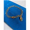 Image 1 : SAMPLE BABY SHOE CHARM W/ CHAIN BRACELET