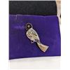 Image 1 : VINTAGE MEXICAN ALPACA SILVER BROOCH