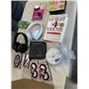 Image 3 : 2 PS5 HEADSETS, NO ACCESSORIES, AND ASSORTED CD'S ADULT MOVIES, ETC