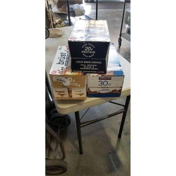 3 CASES ASSORTED PROTEIN DRINKS