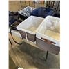 Image 3 : LOT OF STORAGE BASKETS, HUGO BOSS TOTE BAG, AND LADIES PURSE