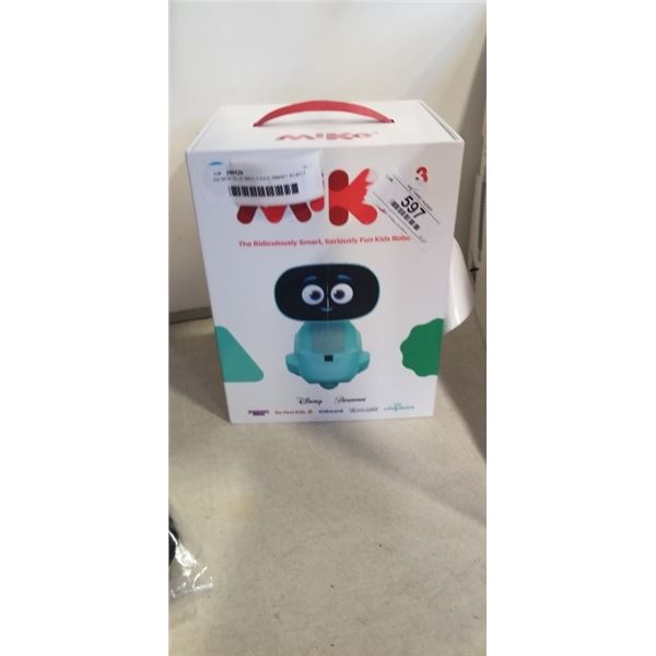 AS NEW BLUE MIKO 3 KIDS SMART ROBOT