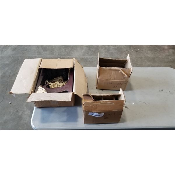 CASE OF NEW PLATE STANDS AND LAMP BASES