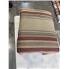 Image 2 : VINTAGE UPHOLSTERED FOOT STOOL