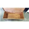 Image 3 : VINTAGE WALNUT CEDAR LINED TRUNK
