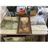 Image 2 : LARGE LOT OF ESATE ARTWORK, INCLDUING VINTAGE AND ANTIQUE FRAMES AND ART