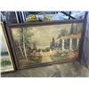 Image 7 : LARGE LOT OF ESATE ARTWORK, INCLDUING VINTAGE AND ANTIQUE FRAMES AND ART