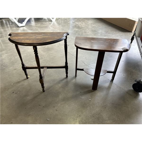 2 VINTAGE D TABLES