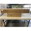 Image 1 : VIVO TRIPLE MONITOR DESK STAND AND VIVO BLACK 71" X 36" RGB DESK PAD