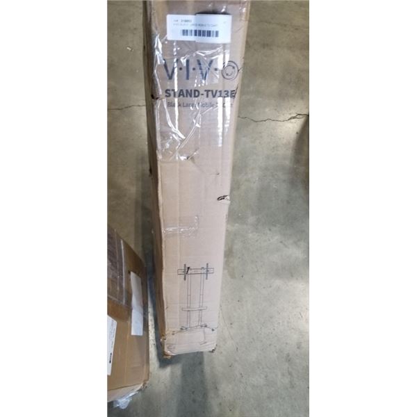 VIVO BLACK LARGE MOBILE TV CART