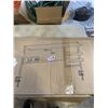 Image 5 : VIVO BLACK WALL MOUNTED METAL PEGBOARD AND BLACK CLAMP ON MULTI PURPOSE PEGBOARD ORGANIZER