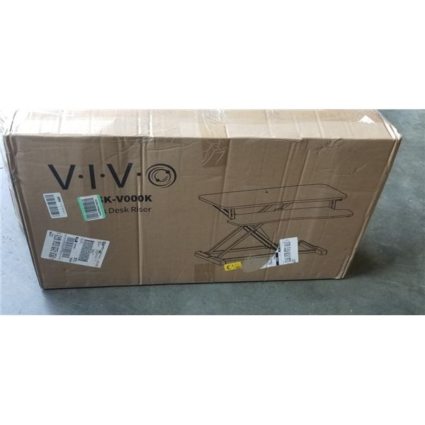 VIVO BLACK DESK RISER