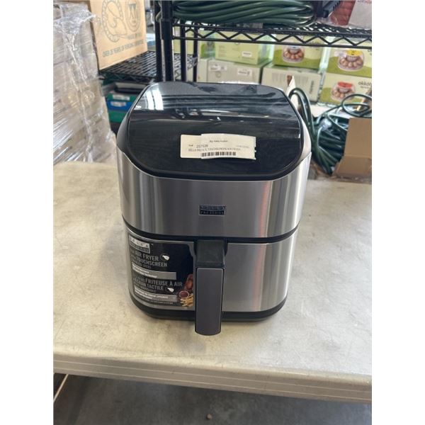 AS NEW BELLA PRO 5.7L TOUCHSCREEN AIR FRYER - TESTED WORKING, RETAIL $219