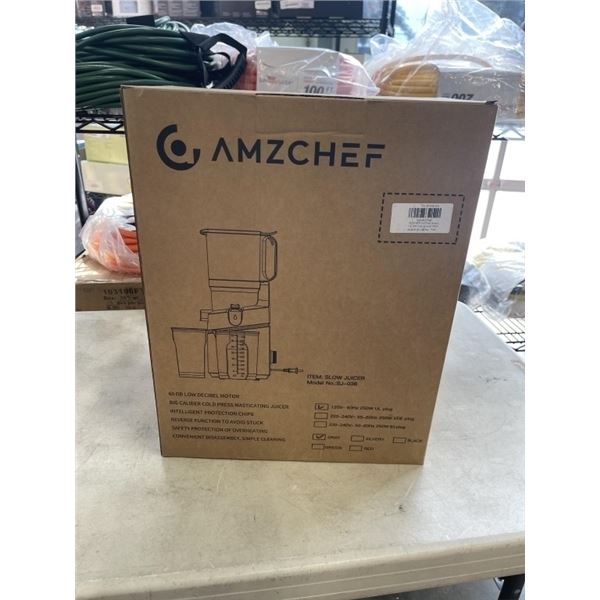 NEW AMZCHEF SLOW JUICER. MODEL NO. SJ-036