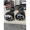Image 2 : TWO HOVERBOARDS UNKNOWN WORKING CONDITION NO CHARGER
