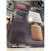 Image 3 : HOME DECORATORS SHOGRAN WOVEN RATTAN TABLE LAMP AND INFUSE 4 PC BAMBOO STEAMER SET