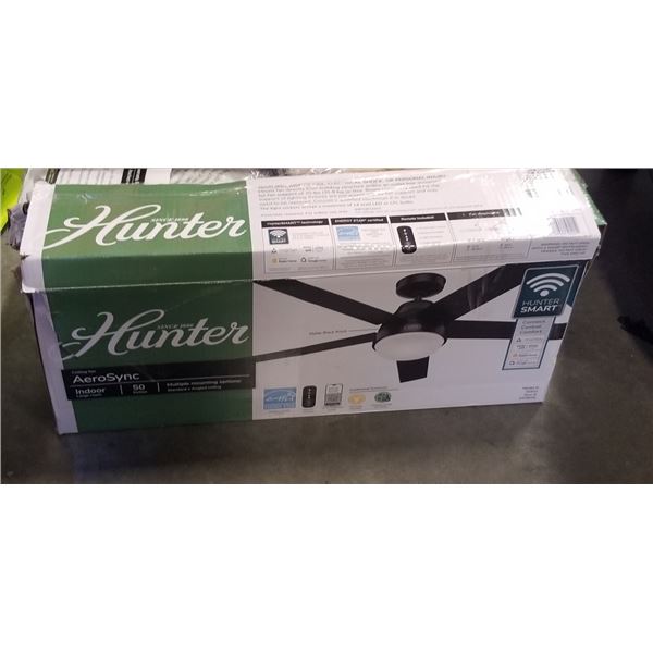 HUNTER AEROSYNC INDOOR 50" CEILING FAN