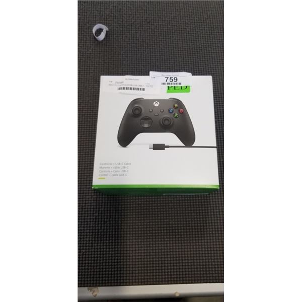 XBOX PC CONTROLLER W/ USB CABLE - TESTED WORKING RETAIL $79