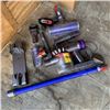 Image 1 : DYSON V8 TOTAL CLEAN CORDLESS STICK VACUUM WITH ACCESSORIES AND CHARGER WORKING