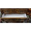Image 2 : 6 DRAWER WALNUT DRESSER