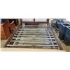 Image 2 : QUEENSIZE PADDED STORAGE BEDFRAME
