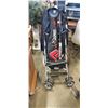 Image 1 : AVALON FOLDING STROLLER WITH EASTON BAT, EXTREME BADMINTON SET AND TORONTO BLUE JAYS WINDBREAKER