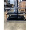 Image 4 : 3 TIER TV STAND W/ TV BRCKET AND TV - HAS REMOTE AND TV LEGS