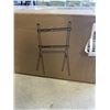 Image 2 : VIVO DARK WALNUT EASEL STUDIO TV STAND