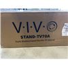 Image 3 : VIVO DARK WALNUT EASEL STUDIO TV STAND