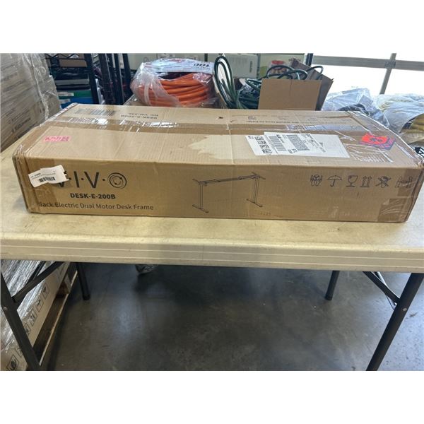 VIVO BLACK ELECTRIC DUAL MOTOR DESK FRAME