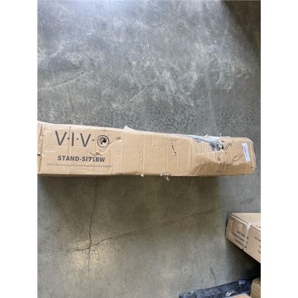 VIVO SIT TO STAND SINGLE MONITOR MOUNT WORKSTATION