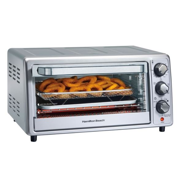 HAMILTON BEACH SURECRISP AIR FRYER TOASTER OVEN - TESTED WORKING, RETAIL $149