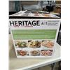 Image 3 : HERITAGE INFRARED 4.5QT 6-IN-1 STEAM AIR FRYER - TESTED WORKING, RETAIL $299