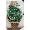 Image 1 : ROLEX SUBMARINER, GREEN DIAL, GREEN BEZEL - UNAUTHENTIC