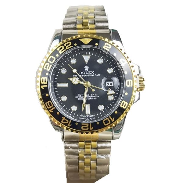 ROLEX GMT-MASTER II, BLACK DIAL, BLACK BEZEL - UNAUTHENTIC
