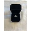 Image 1 : NEW S925 1.5CT SIMULATED DIAMOND (CZ) TWIST RING, SIZE 7, MOUNTED IN 925 STERLING SILVER W/ WHITE GO