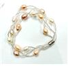 Image 3 : CULTURED PEARL NECKLACE AND BRACELET, W/A $460.00.