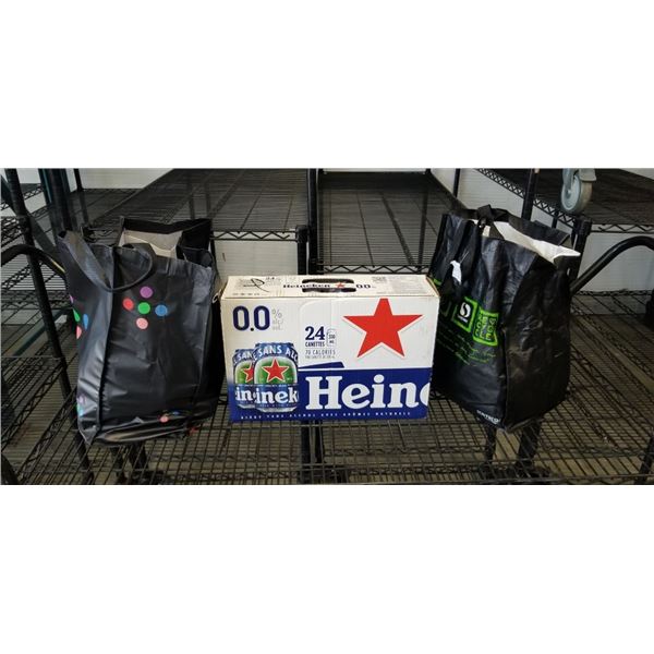 ASSORTMENT OF BUBBLY AND HEINEKEN NON-ALCHOHOLIC BEER