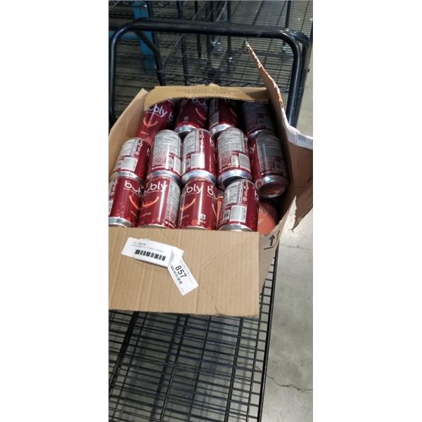 ASSORTMENT OF BUBBLY DRINKS