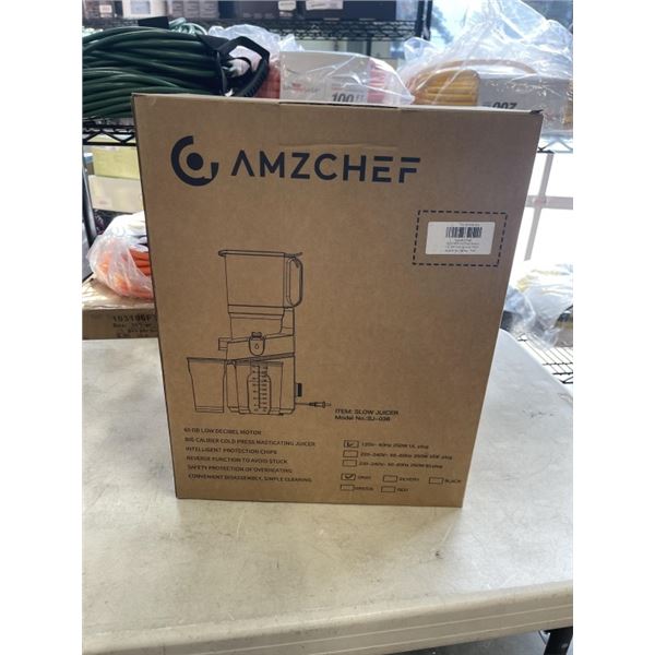 NEW AMZCHEF SLOW JUICER. MODEL NO. SJ-036
