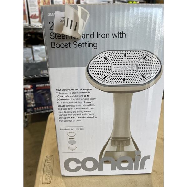 CONAIR 2 IN 1 STEAMER