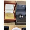 Image 2 : 7 LADIES RINGS IN BOXES