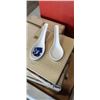 Image 3 : TRAY AND BOX OF MISO SOUP SPOONS