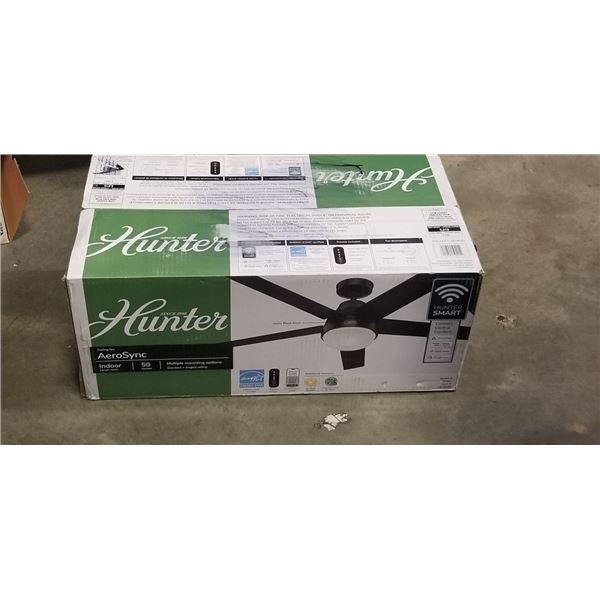 HUNTER AEROSYNC INDOOR 50" CEILING FAN