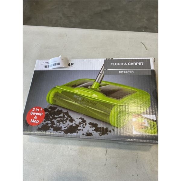 PICK AND SHINE FLOOR SWEEPER