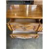 Image 2 : PAIR OF WALNUT 2 DRAWER NIGHTSTANDS